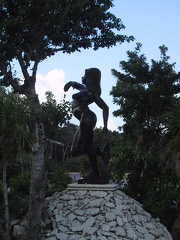 Resort Lady Statue